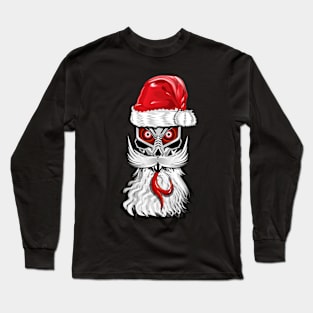 Christmas skull Long Sleeve T-Shirt